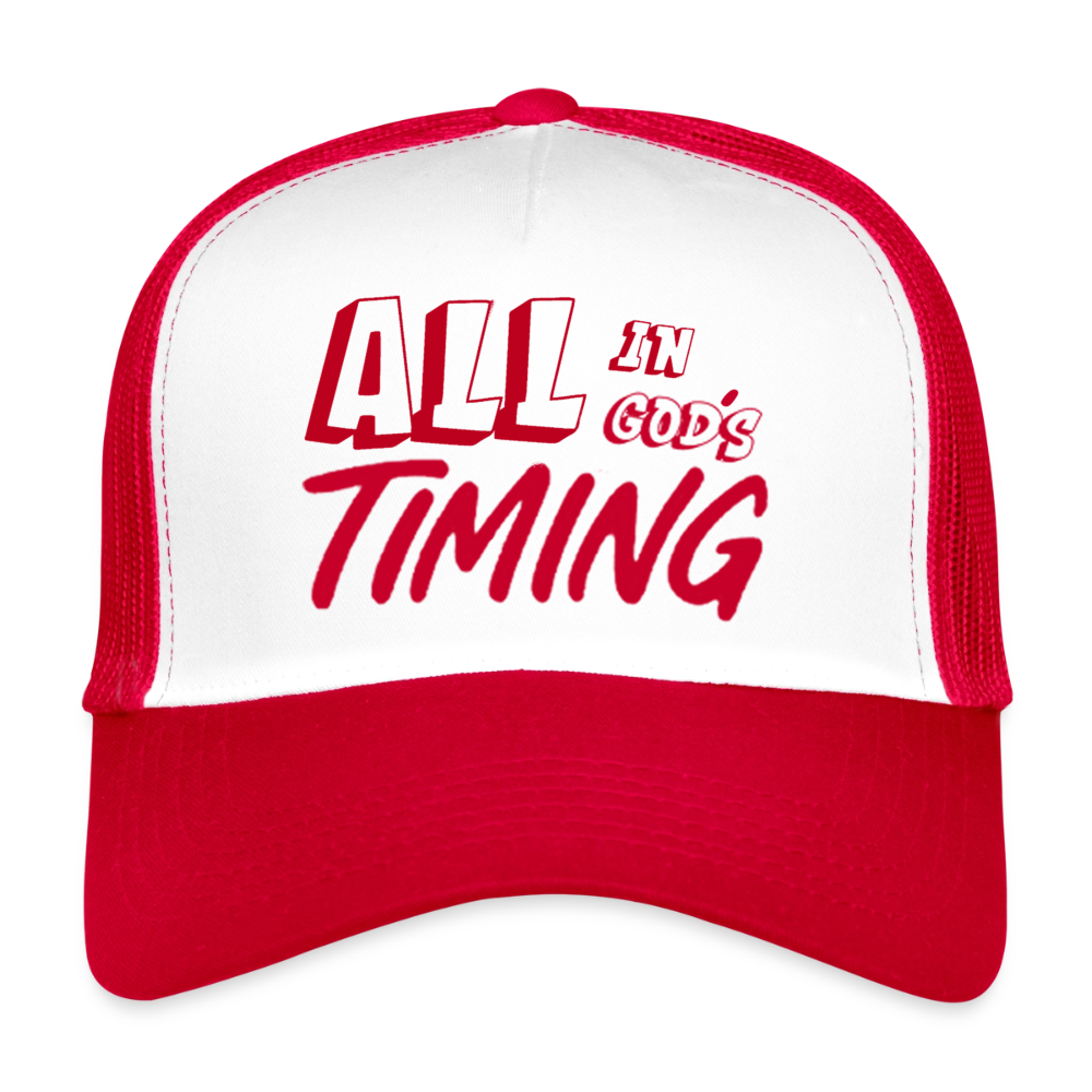 Gunners AIGT trucker cap - white/red