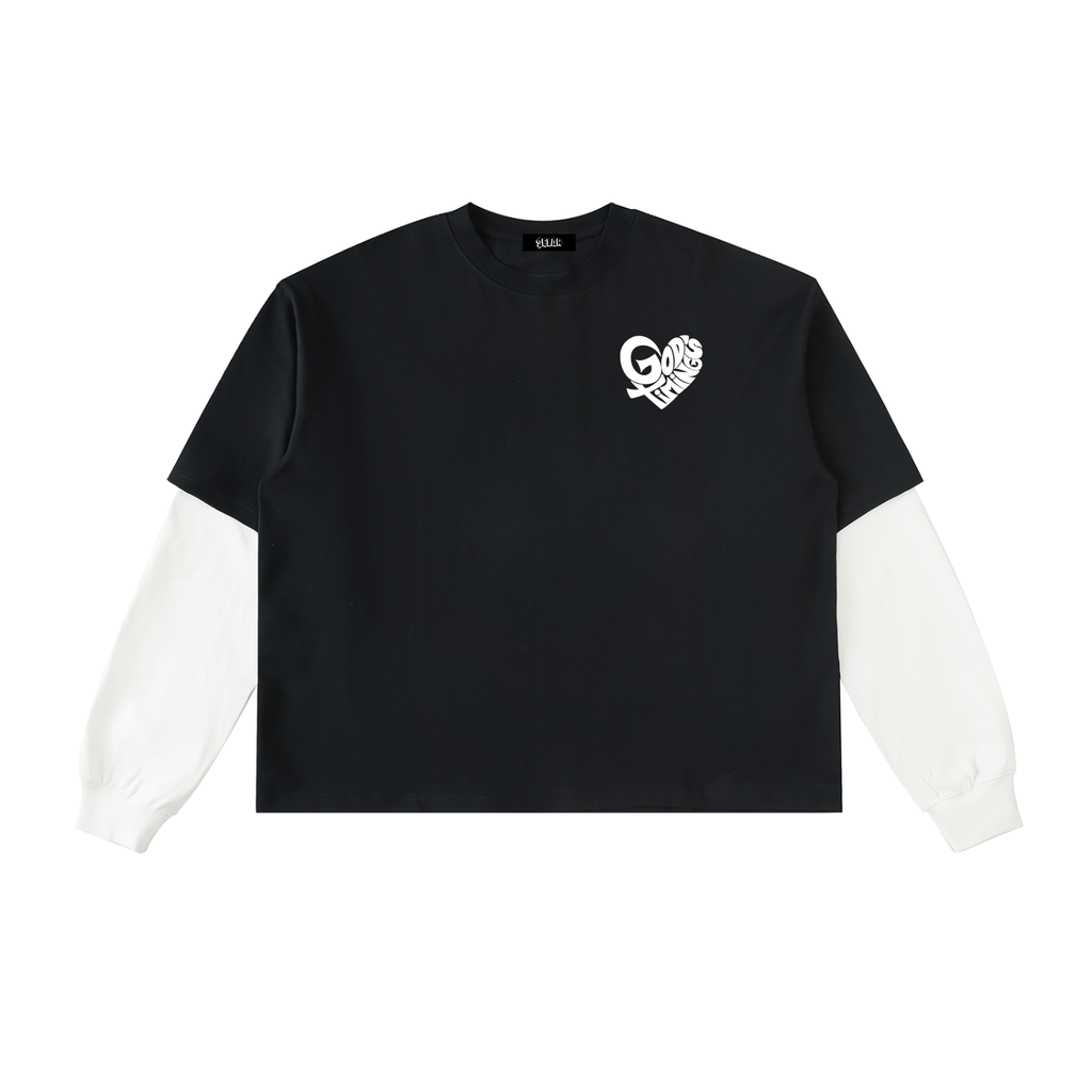 GT Black Layered Tee