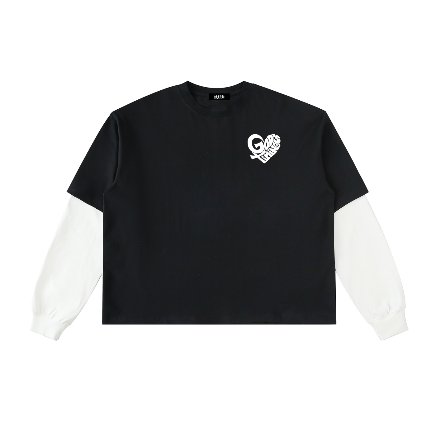 GT Black Layered Tee