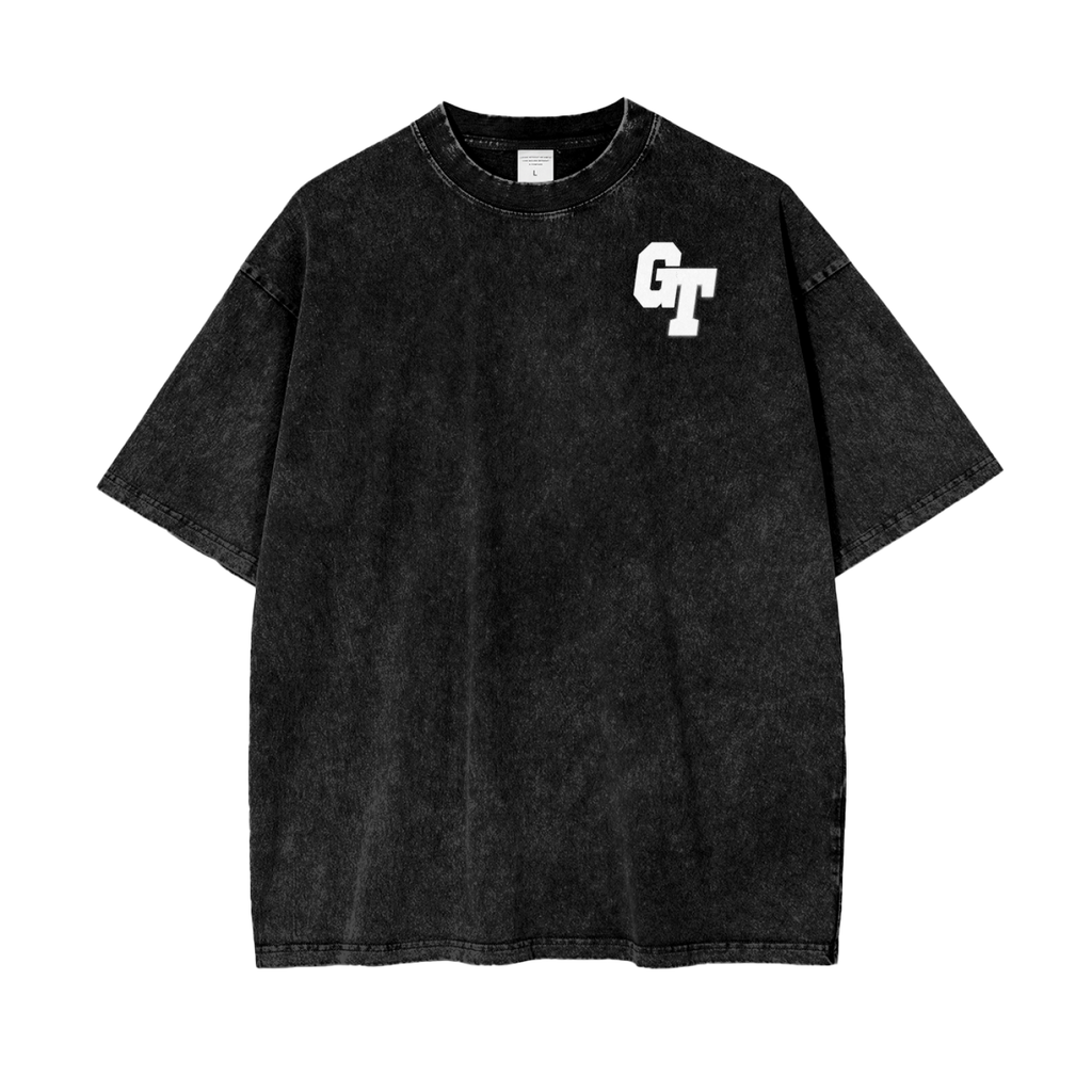 GT Snow Washed T-Shirt - Shadow Black