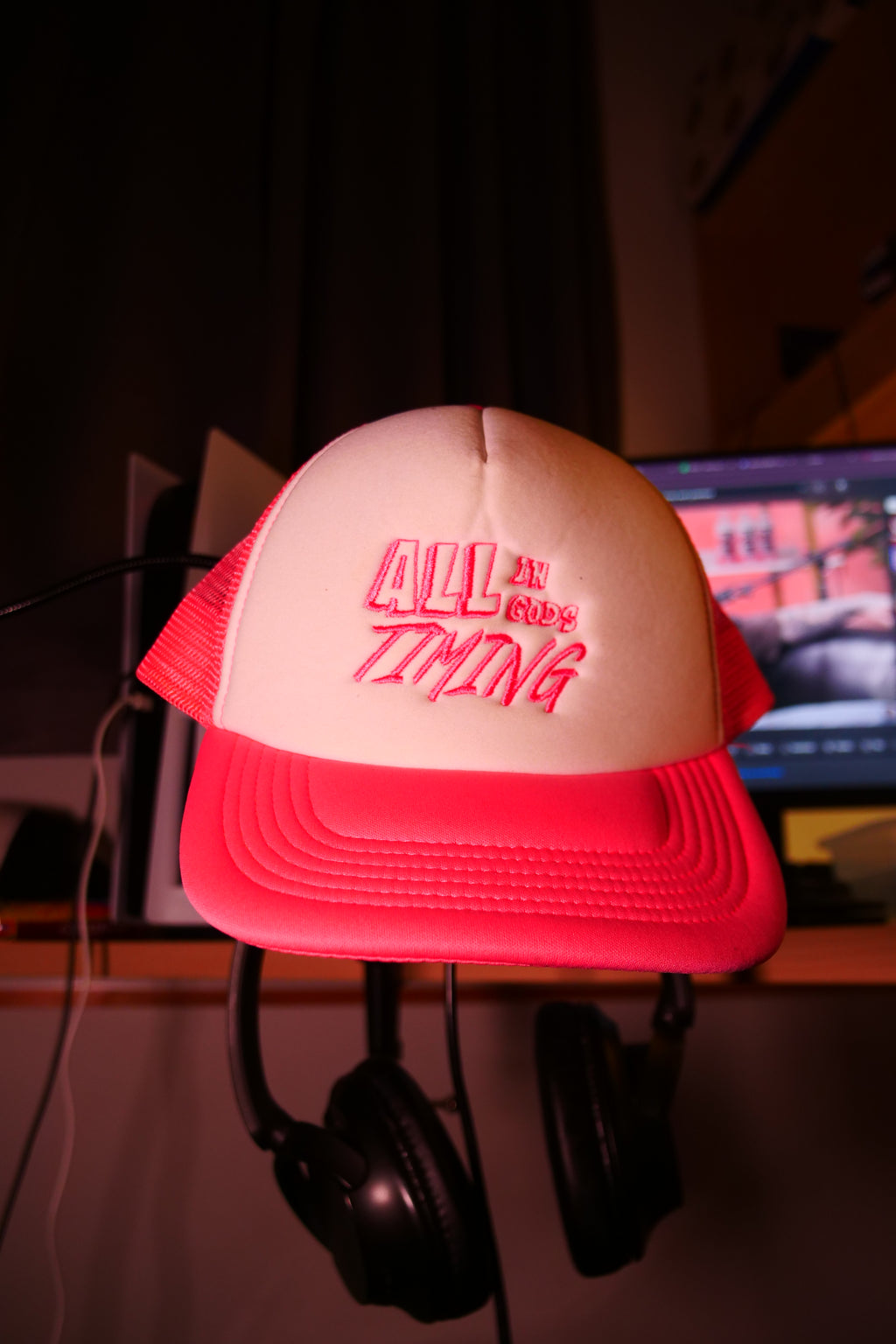 SelahGT Trucker cap - Pretty Pink