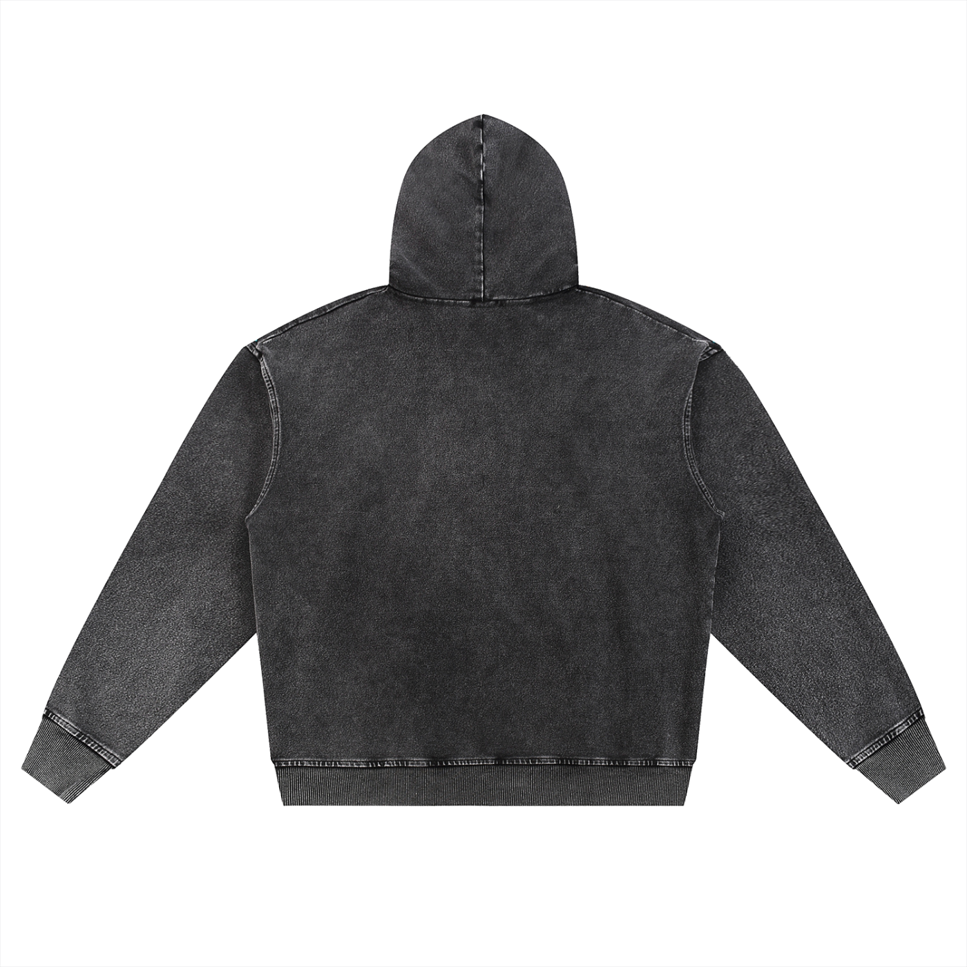 GT Snow Wash Oversized Zip-Up Hoodie